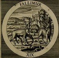 An illustration from Emblemata sacra : hoc est, decades quinque emblematum ex sacra scriptura, de dulcissimo nomine & cruce Jesu Christi, figuris aeneis incisorum ... (1624)