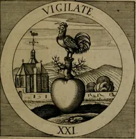 Picture 82 of 112 from Emblemata sacra : hoc est, decades quinque emblematum ex sacra scriptura, de dulcissimo nomine & cruce Jesu Christi, figuris aeneis incisorum ... (1624), leaf 316