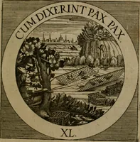 Picture 101 of 112 from Emblemata sacra : hoc est, decades quinque emblematum ex sacra scriptura, de dulcissimo nomine & cruce Jesu Christi, figuris aeneis incisorum ... (1624), leaf 392