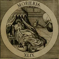 An illustration from Emblemata sacra : hoc est, decades quinque emblematum ex sacra scriptura, de dulcissimo nomine & cruce Jesu Christi, figuris aeneis incisorum ... (1624)