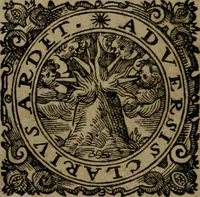 An illustration from Emblemata sacra : hoc est, decades quinque emblematum ex sacra scriptura, de dulcissimo nomine & cruce Jesu Christi, figuris aeneis incisorum ... (1624)