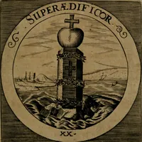 An illustration from Emblemata sacra : hoc est, decades quinque emblematum ex sacra scriptura, de dulcissimo nomine & cruce Jesu Christi, figuris aeneis incisorum ... (1624)