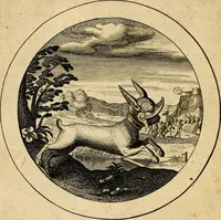 An illustration from Emblemata selectiora. Typis elegantissimis expressa, nec non sententiis, carminibus, historiis ac proverbiis, ex scriptoribus cum sacris tum profanis, antiquis & recentioribus, illustrata (1704)