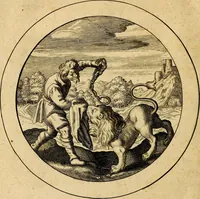 An illustration from Emblemata selectiora. Typis elegantissimis expressa, nec non sententiis, carminibus, historiis ac proverbiis, ex scriptoribus cum sacris tum profanis, antiquis & recentioribus, illustrata (1704)