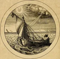 An illustration from Emblemata selectiora. Typis elegantissimis expressa, nec non sententiis, carminibus, historiis ac proverbiis, ex scriptoribus cum sacris tum profanis, antiquis & recentioribus, illustrata (1704)