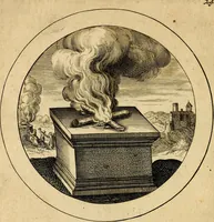 An illustration from Emblemata selectiora. Typis elegantissimis expressa, nec non sententiis, carminibus, historiis ac proverbiis, ex scriptoribus cum sacris tum profanis, antiquis & recentioribus, illustrata (1704)
