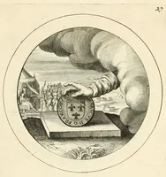 An illustration from Emblemata selectiora : typis elegantissimis expressa, nec non sententiis, carminibus, historiis ac proverbiis, ex scriptoribus cum sacris tum profanis, antiquis & recentioribus, illustrata .. (1704)