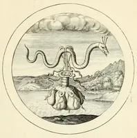 An illustration from Emblemata selectiora : typis elegantissimis expressa, nec non sententiis, carminibus, historiis ac proverbiis, ex scriptoribus cum sacris tum profanis, antiquis & recentioribus, illustrata .. (1704)