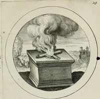 An illustration from Emblemata selectiora : typis elegantissimis expressa, nec non sententiis, carminibus, historiis ac proverbiis, ex scriptoribus cum sacris tum profanis, antiquis & recentioribus, illustrata (1704)