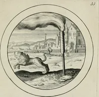 An illustration from Emblemata selectiora : typis elegantissimis expressa, nec non sententiis, carminibus, historiis ac proverbiis, ex scriptoribus cum sacris tum profanis, antiquis & recentioribus, illustrata (1704)