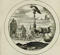 An illustration from Emblemata selectiora : typis elegantissimis expressa, nec non sententiis, carminibus, historiis ac proverbiis, ex scriptoribus cum sacris tum profanis, antiquis & recentioribus, illustrata (1704)