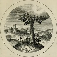 Picture 21 of 41 from Emblemata selectiora : typis elegantissimis expressa, nec non sententiis, carminibus, historiis ac proverbiis, ex scriptoribus cum sacris tum profanis, antiquis & recentioribus, illustrata (1704), leaf 76