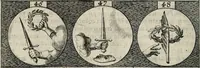 An illustration from Emblemata, sive, Symbola a principibus, viris eeclesiasticis [sic] ac militaribus aliisque vsurpanda : Deuises ou emblemes pour princes, gens d'Eglise, gens de guerre, & aultres (1624)