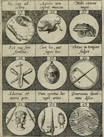 Picture 18 of 49 from Emblemata, sive, Symbola a principibus, viris eeclesiasticis [sic] ac militaribus aliisque vsurpanda : Deuises ou emblemes pour princes, gens d'Eglise, gens de guerre, & aultres (1624), leaf 24