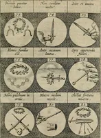 An illustration from Emblemata, sive, Symbola a principibus, viris eeclesiasticis [sic] ac militaribus aliisque vsurpanda : Deuises ou emblemes pour princes, gens d'Eglise, gens de guerre, & aultres (1624)