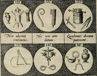 An illustration from Emblemata, sive, Symbola a principibus, viris eeclesiasticis [sic] ac militaribus aliisque vsurpanda : Deuises ou emblemes pour princes, gens d'Eglise, gens de guerre, & aultres (1624)