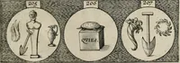 Picture 49 of 49 from Emblemata, sive, Symbola a principibus, viris eeclesiasticis [sic] ac militaribus aliisque vsurpanda : Deuises ou emblemes pour princes, gens d'Eglise, gens de guerre, & aultres (1624), leaf 56