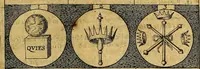 An illustration from Emblemata sive symbola a principibus, viris eeclesiasticis [sic] ac militaribus aliisque vsurpanda. Deuises ou emblemes pour princes, gens d'Eglise, gens de guerre, & aultres (1624)