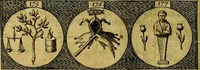 An illustration from Emblemata sive symbola a principibus, viris eeclesiasticis [sic] ac militaribus aliisque vsurpanda. Deuises ou emblemes pour princes, gens d'Eglise, gens de guerre, & aultres (1624)