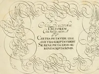 An illustration from Emblemata varia Gregori KleppisI, poetae l. caesarij : incisa aeri, aphorismis et epigrammatis illustrata (1623)