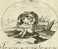 An illustration from Emblemata varia Gregori KleppisI, poetae l. caesarij : incisa aeri, aphorismis et epigrammatis illustrata (1623)