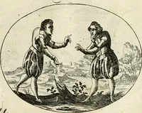 An illustration from Emblemata varia Gregori KleppisI, poetae l. caesarij : incisa aeri, aphorismis et epigrammatis illustrata (1623)