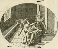 An illustration from Emblemata varia Gregori KleppisI, poetae l. caesarij : incisa aeri, aphorismis et epigrammatis illustrata (1623)