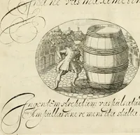 An illustration from Emblemata varia Gregori KleppisI, poetae l. caesarij : incisa aeri, aphorismis et epigrammatis illustrata (1623)