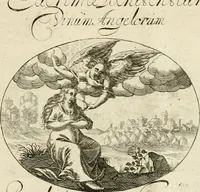 An illustration from Emblemata varia Gregori KleppisI, poetae l. caesarij : incisa aeri, aphorismis et epigrammatis illustrata (1623)
