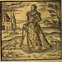 An illustration from Emblemata V.C. Andreae Alciati Mediolanensis iurisconsulti : cum facili & compendiosa explicatione, qua obscura illustrantur, dubiaq́ue omnia soluuntur, (1622)