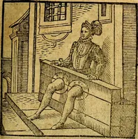 An illustration from Emblemata V.C. Andreae Alciati Mediolanensis iurisconsulti : cum facili & compendiosa explicatione, qua obscura illustrantur, dubiaq́ue omnia soluuntur, (1622)