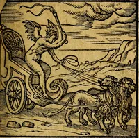 An illustration from Emblemata V.C. Andreae Alciati Mediolanensis iurisconsulti : cum facili & compendiosa explicatione, qua obscura illustrantur, dubiaq́ue omnia soluuntur, (1622)