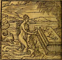 Picture 136 of 213 from Emblemata V.C. Andreae Alciati Mediolanensis iurisconsulti : cum facili & compendiosa explicatione, qua obscura illustrantur, dubiaq́ue omnia soluuntur, (1622), leaf 165