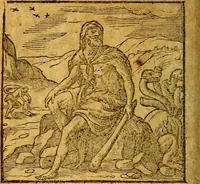 An illustration from Emblemata V.C. Andreae Alciati Mediolanensis iurisconsulti : cum facili & compendiosa explicatione, qua obscura illustrantur, dubiaq́ue omnia soluuntur, (1622)