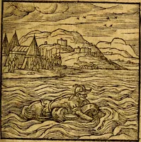 An illustration from Emblemata V.C. Andreae Alciati Mediolanensis iurisconsulti : cum facili & compendiosa explicatione, qua obscura illustrantur, dubiaq́ue omnia soluuntur, (1622)