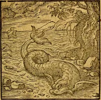 An illustration from Emblemata V.C. Andreae Alciati Mediolanensis iurisconsulti : cum facili & compendiosa explicatione, qua obscura illustrantur, dubiaq́ue omnia soluuntur, (1622)