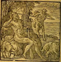 An illustration from Emblemata V.C. Andreae Alciati Mediolanensis iurisconsulti : cum facili & compendiosa explicatione, qua obscura illustrantur, dubiaq́ue omnia soluuntur, (1622)