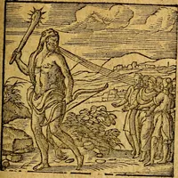 An illustration from Emblemata V.C. Andreae Alciati Mediolanensis iurisconsulti : cum facili & compendiosa explicatione, qua obscura illustrantur, dubiaq́ue omnia soluuntur, (1622)