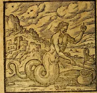 An illustration from Emblemata V.C. Andreae Alciati Mediolanensis iurisconsulti : cum facili & compendiosa explicatione, qua obscura illustrantur, dubiaq́ue omnia soluuntur, (1622)