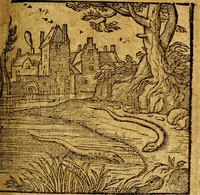 Picture 191 of 213 from Emblemata V.C. Andreae Alciati Mediolanensis iurisconsulti : cum facili & compendiosa explicatione, qua obscura illustrantur, dubiaq́ue omnia soluuntur, (1622), leaf 232