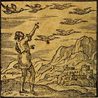 Picture 20 of 213 from Emblemata V.C. Andreae Alciati Mediolanensis iurisconsulti : cum facili & compendiosa explicatione, qua obscura illustrantur, dubiaq́ue omnia soluuntur, (1622), leaf 37