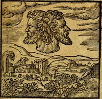 Picture 21 of 213 from Emblemata V.C. Andreae Alciati Mediolanensis iurisconsulti : cum facili & compendiosa explicatione, qua obscura illustrantur, dubiaq́ue omnia soluuntur, (1622), leaf 38