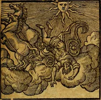 An illustration from Emblemata V.C. Andreae Alciati Mediolanensis iurisconsulti : cum facili & compendiosa explicatione, qua obscura illustrantur, dubiaq́ue omnia soluuntur, (1622)