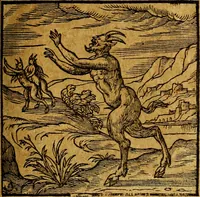 An illustration from Emblemata V.C. Andreae Alciati Mediolanensis iurisconsulti : cum facili & compendiosa explicatione, qua obscura illustrantur, dubiaq́ue omnia soluuntur, (1622)
