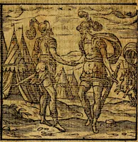 An illustration from Emblemata v. c. Andreae Alciati Mediolanensis iurisconsulti : cum facili & compe[n]diosa explicatione, qua obscura illustrantur, dubiáque omnia solvuntur (1584)