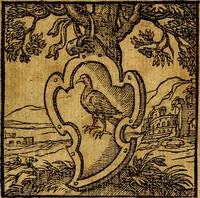 Picture 53 of 216 from Emblemata v. c. Andreae Alciati Mediolanensis iurisconsulti : cum facili & compe[n]diosa explicatione, qua obscura illustrantur, dubiáque omnia solvuntur (1584), leaf 118