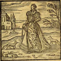 An illustration from Emblemata v. c. Andreae Alciati Mediolanensis iurisconsulti : cum facili & compe[n]diosa explicatione, qua obscura illustrantur, dubiáque omnia solvuntur (1584)