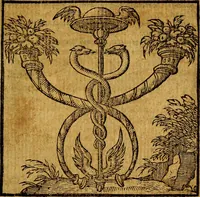Picture 123 of 216 from Emblemata v. c. Andreae Alciati Mediolanensis iurisconsulti : cum facili & compe[n]diosa explicatione, qua obscura illustrantur, dubiáque omnia solvuntur (1584), leaf 264