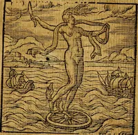 An illustration from Emblemata v. c. Andreae Alciati Mediolanensis iurisconsulti : cum facili & compe[n]diosa explicatione, qua obscura illustrantur, dubiáque omnia solvuntur (1584)