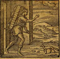 Picture 131 of 216 from Emblemata v. c. Andreae Alciati Mediolanensis iurisconsulti : cum facili & compe[n]diosa explicatione, qua obscura illustrantur, dubiáque omnia solvuntur (1584), leaf 280
